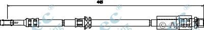 APEC BRAKING hos3748 -  Тормозной шланг